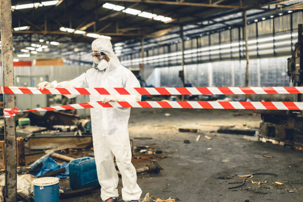 Professional Odor Removal technician working in Snowville, UT